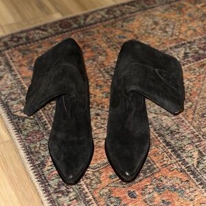 Isabel Marant Dark Suede Heeled Boots